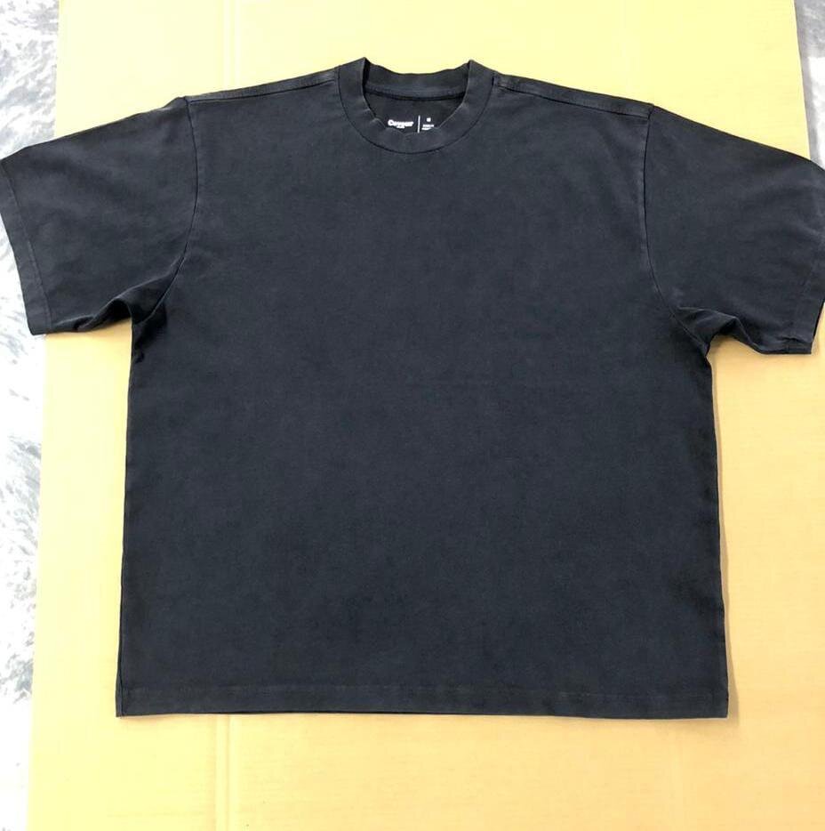 Heavyweight black tee, AFY Exports first shipment